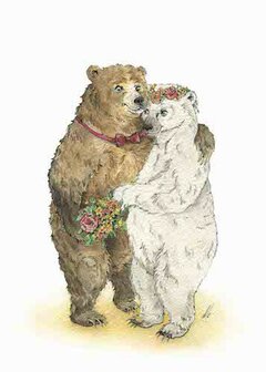 Wenskaart - Love Bears