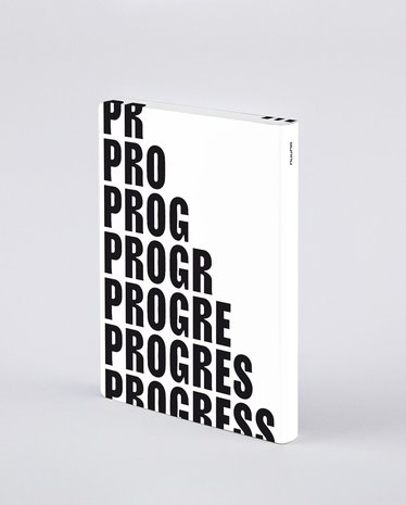 Notitieboek A5 - Work in Progress, zacht leer