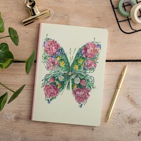 Notitieboek - vlinder